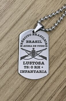 Medalha Inox - Personalizada